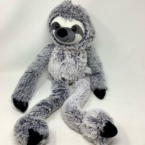 Hanging sloth plush stuffed animal